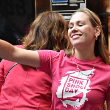 Pink Shoe Day 99_funken Szene vom Pink Shoe Day